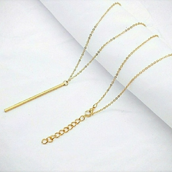NWT Y shaped gold lariat necklace - Picture 2 of 8
